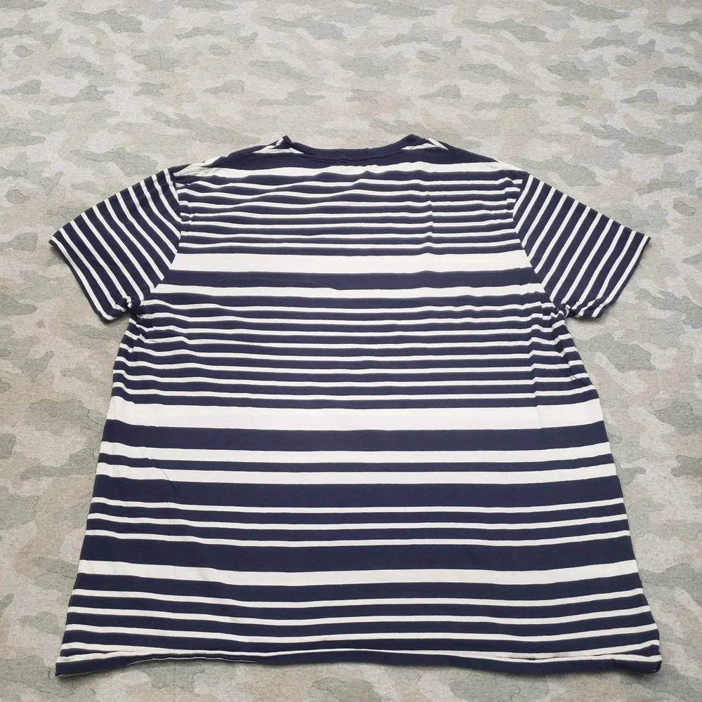 Polo‎ Ralph Lauren Shirt Mens XL Blue Classic Fit Pockets Short Sleeve
